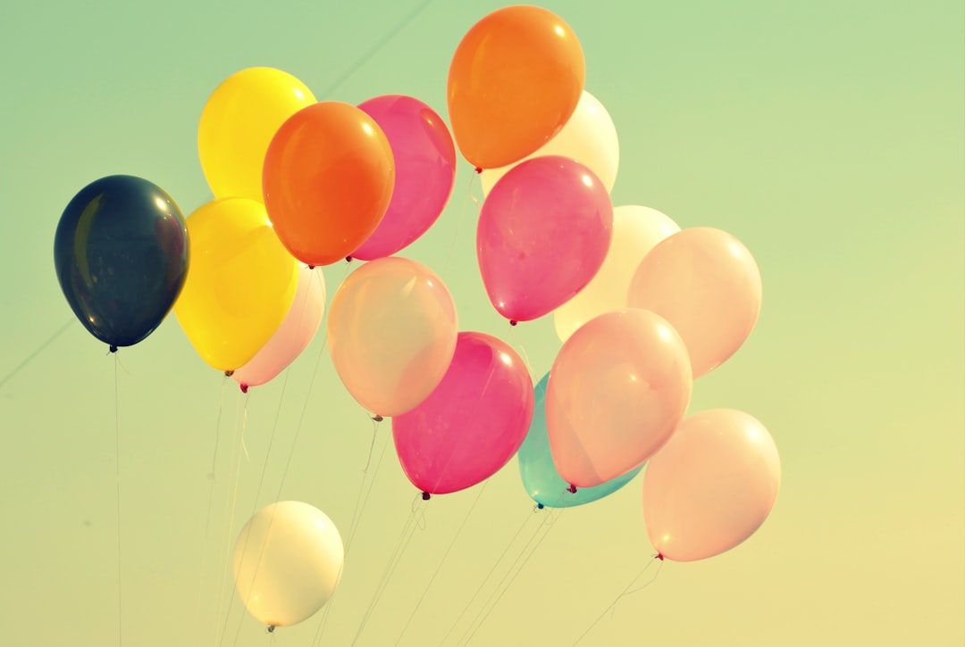 Balloons in air.